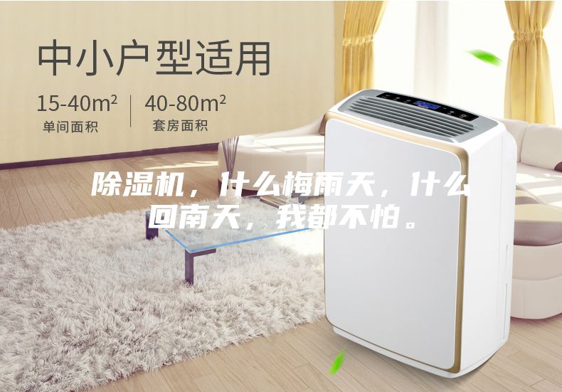 除濕機，什么梅雨天，什么回南天，我都不怕。