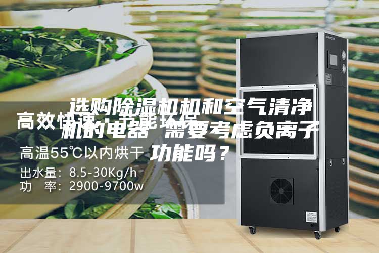 選購(gòu)除濕機(jī)機(jī)和空氣清凈機(jī)的電器 需要考慮負(fù)離子功能嗎?