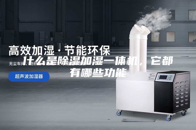 什么是除濕加濕一體機，它都有哪些功能