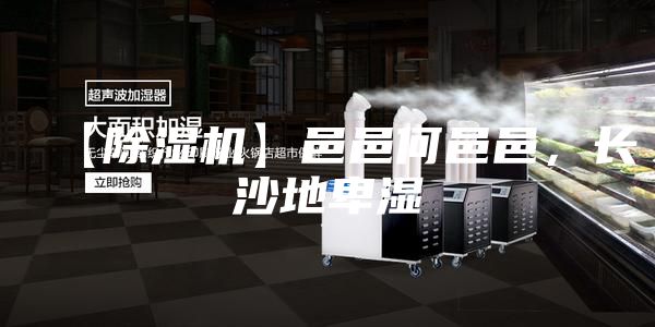 【除濕機】邑邑何邑邑,長沙地卑濕