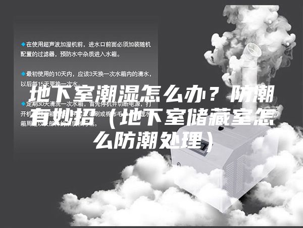 地下室潮濕怎么辦？防潮有妙招（地下室儲(chǔ)藏室怎么防潮處理）