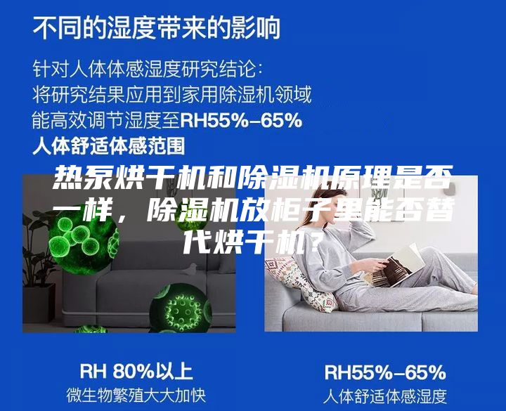 熱泵烘干機和除濕機原理是否一樣，除濕機放柜子里能否替代烘干機？