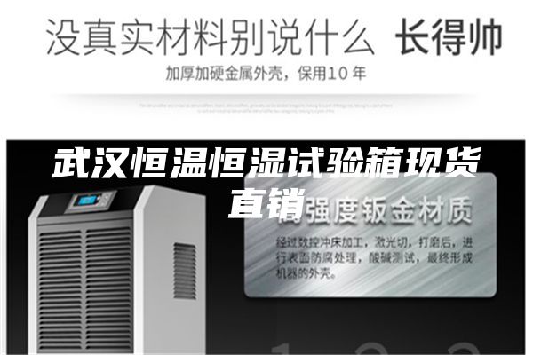 武漢恒溫恒濕試驗箱現貨直銷