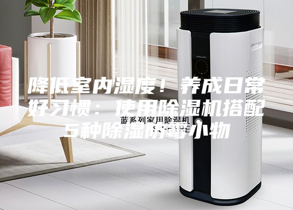 降低室內(nèi)濕度！養(yǎng)成日常好習慣：使用除濕機搭配5種除濕防霉小物