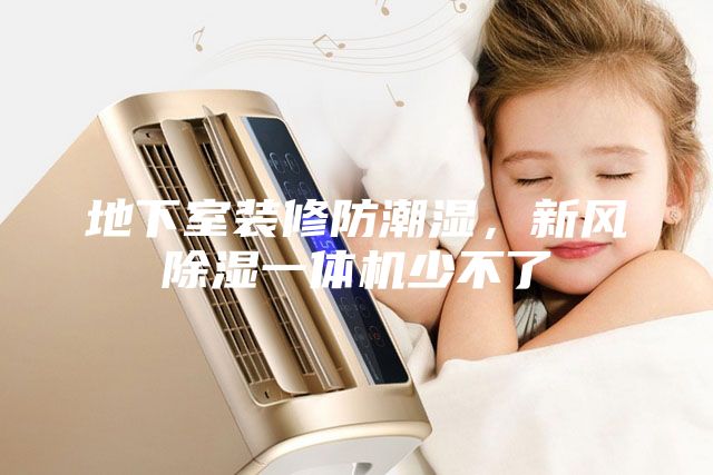 地下室裝修防潮濕，新風除濕一體機少不了