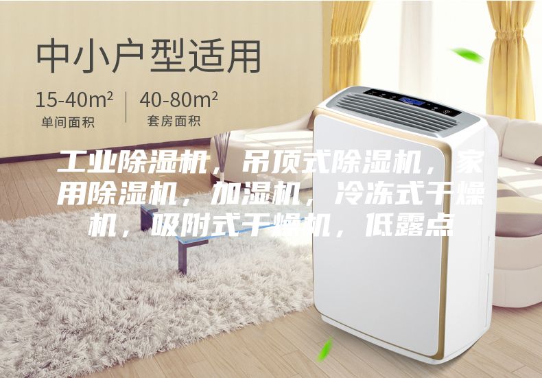 工業除濕機，吊頂式除濕機，家用除濕機，加濕機，冷凍式干燥機，吸附式干燥機，低露點